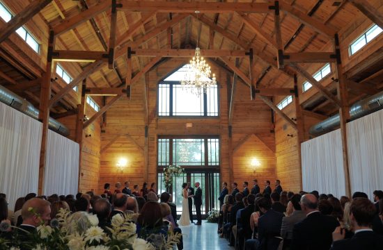 Indoors wedding at The Addison Grove in Dripping Springs, TX